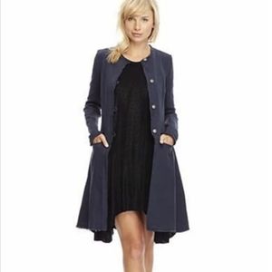 Free People indigo boho duster sz Large